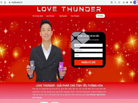 Sự thật về sản phẩm 'vua kẹo phòng the' Love Thunder của cầu thủ Bùi Tiến Dũng