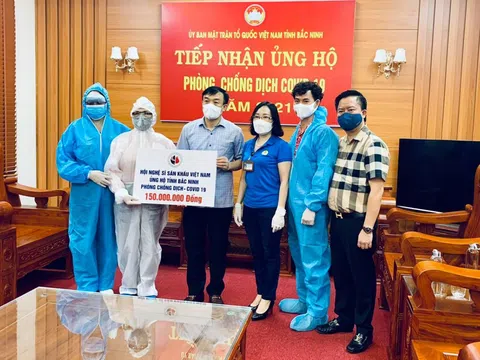 Các nghệ sĩ ủng hộ phòng chống dịch Bắc Ninh, Bắc Giang