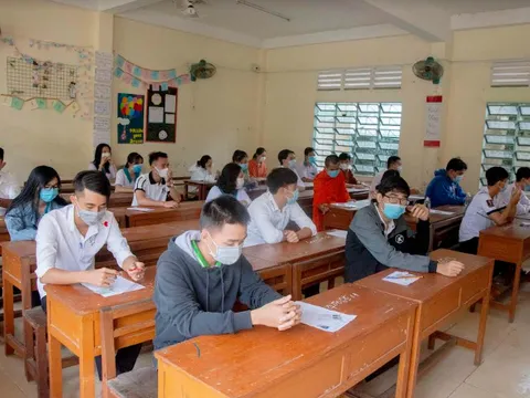 Hậu Giang: Có 6.723 thí sinh tham dự môn thi đầu tiên kỳ thi tốt nghiệp THPT 2021
