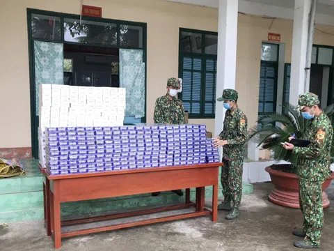 Biên phòng Kiên Giang trên tuyến biên giới liên tiếp bắt các vụ buôn lậu