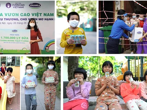 Chiến dịch bạn khỏe mạnh, Việt Nam khỏe mạnh chạm đích với món quà ý nghĩa trao tặng trẻ em trong đại dịch