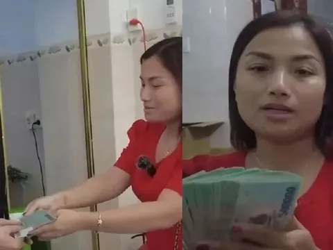 Quỳnh Trần JP đổi đời nhờ làm YouTube, xông xênh cầm cả trăm triệu lì xì nhân viên