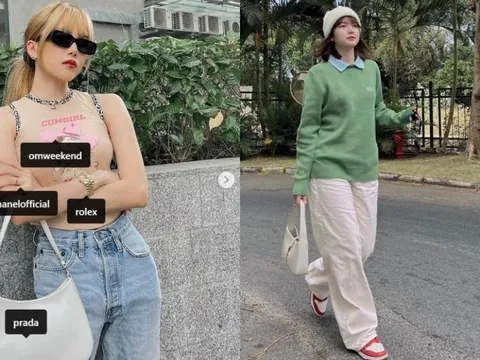 Phong cách đối lập của Hải Tú và Thiều Bảo Trâm: Người tiêu bộn tiền, người giản dị bất ngờ