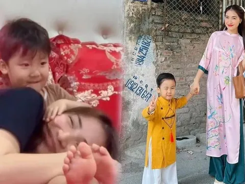 Video: Tan chảy trước khoảnh khắc bé Bo thể hiện tình cảm với mẹ Hòa Minzy