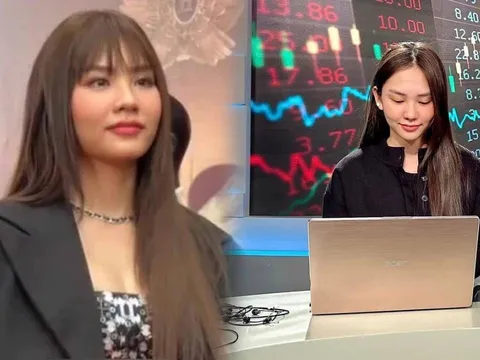 Hoa hậu Mai Phương đẹp dịu dàng khi làm MC truyền hình