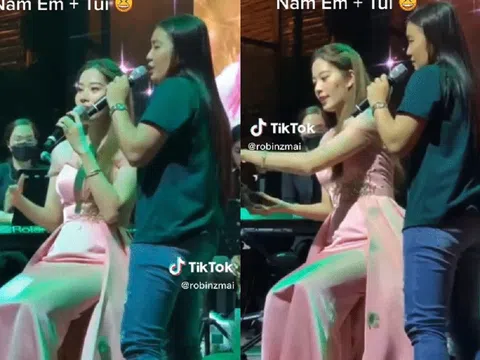 Video: Nam Em được khen tinh tế khi giúp đỡ fan tránh việc hát trật nhịp trên sân khấu