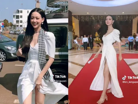 Hoa hậu Bảo Ngọc khiến fan say hơn cà phê sáng khi khoe nhan sắc đỉnh cao tại Bảo tàng Trung Nguyên
