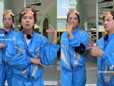 Video: Hoa hậu Tiểu Vy rủ Duy Khánh bắt trend 'meo meo', dân tình xem xong liền chốt câu 'mèo Bình Dương à'