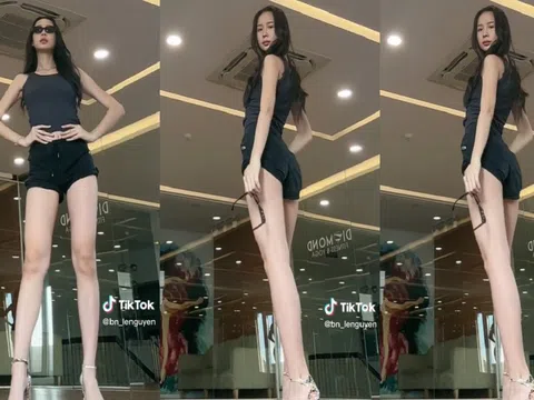 Video: Catwalk sương sương vài đường, Hoa hậu Bảo Ngọc khoe đôi chân dài miên man khiến chị em phát thèm