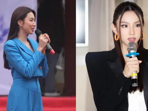 Hoa hậu Thùy Tiên gặp sự cố khi thể hiện ca khúc 'Thu cuối'