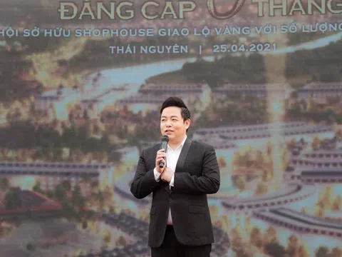 Ca sỹ Quang Lê gây 'sốt' tại lễ giới thiệu shophouse giao lộ vàng Danko City 