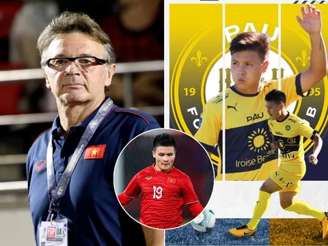 HLV Philippe Troussier bất lực với Quang Hải: Số 19 ĐT Việt Nam đánh mất lợi thế cuối cùng ở Pau FC