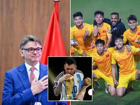 Đại gia Tây Á trao cho ĐT Việt Nam đặc quyền của nhà vô địch, HLV Troussier tự tin hướng tới WC 2026