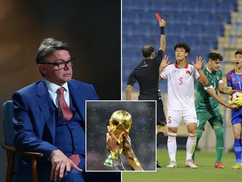 U23 Việt Nam thua thảm U23 Iraq, HLV Philippe Troussier còn nhận thêm 'tin dữ' liên quan đến WC 2026