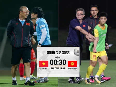 Trước trận U23 Việt Nam vs U23 Kyzgystan, HLV Park bất ngờ hé lộ kế hoạch thay đổi bóng đá Việt Nam?