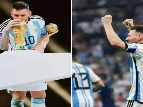 Cuộc phỏng vấn sau trận đấu đầu tiên trong đời Messi bất ngờ gây sốt cõi mạng