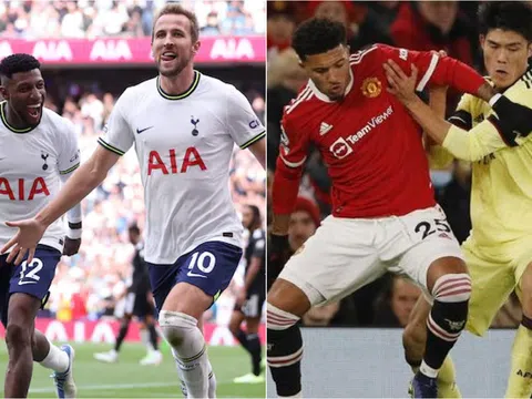 Lịch thi đấu bóng đá hôm nay 23/1: Tottenham thắng dễ, MU có nguy cơ văng khỏi top 4 Ngoại hạng Anh?