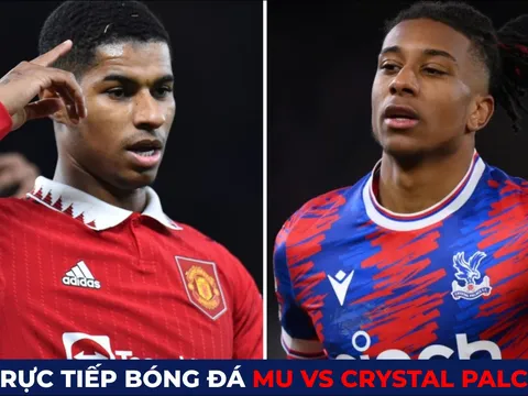 Xem trực tiếp bóng đá MU vs Crystal Palace ở đâu, kênh nào? Link xem trực tiếp Ngoại hạng Anh K+ HD