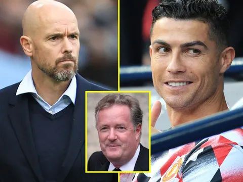 Ten Hag bị 'bạn thân Ronaldo' mỉa mai sau trận thua lịch sử của MU trước Liverpool