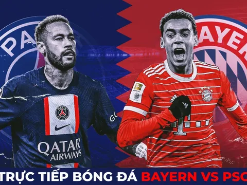 Xem trực tiếp bóng đá Bayern vs PSG ở đâu, kênh nào? Link xem Cúp C1 Champions League FULL HD