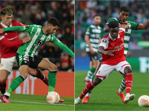 Lịch thi đấu bóng đá hôm nay 16/3: MU hủy diệt Real Betis; Arsenal thua đau tại Europa League?