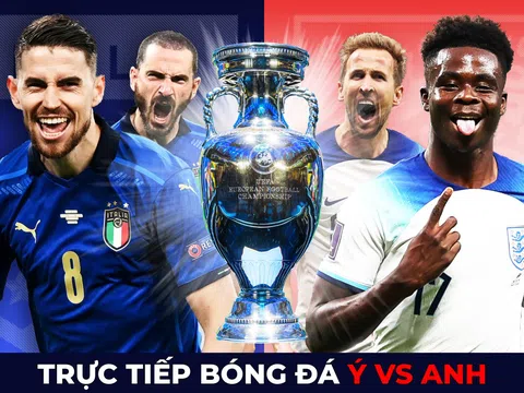 Xem trực tiếp bóng đá Ý vs Anh ở đâu, kênh nào? Link xem trực tiếp Vòng loại Euro 2024 FULL HD