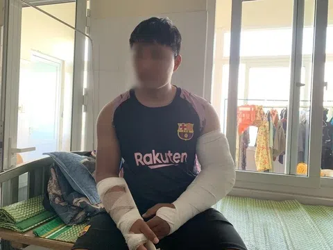 Thông tin mới về vụ việc shipper bị đánh gãy 2 tay ở Quảng Ngãi
