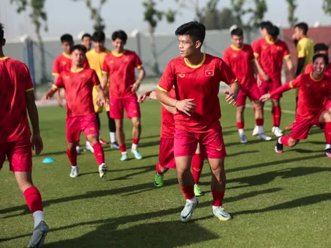 U20 Việt Nam đón tin cực vui trước thềm VCK U20 châu Á