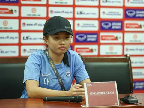Thua 11 bàn, HLV Singapore chờ ngày 'phục thù' U20 nữ Việt Nam