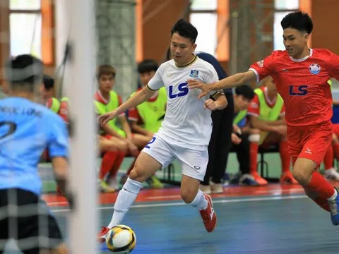 Tân binh Hà Nội có điểm số đầu tiên tại giải Futsal VĐQG 2023