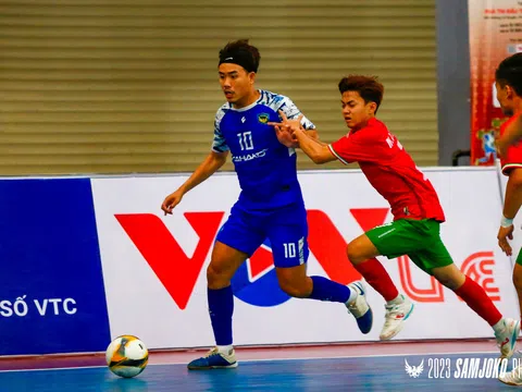 Đương kim vô địch giành thắng lợi tưng bừng tại giải futsal VĐQG