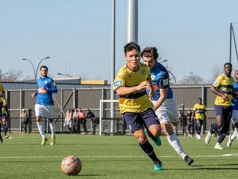 Quang Hải góp công lớn giúp đội B Pau FC thắng đậm