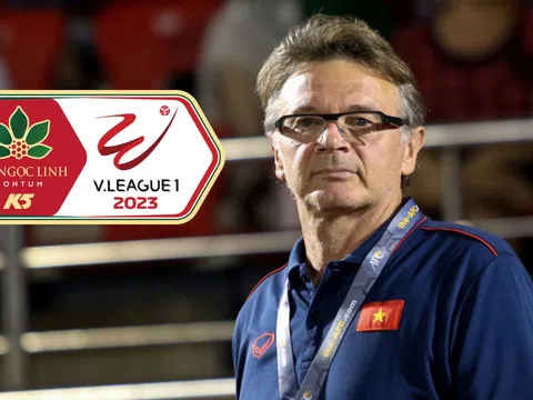 Xác định thời điểm HLV trưởng ĐT Việt Nam dự khán V-League 2023