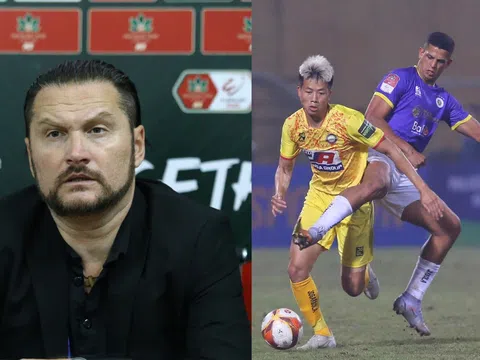HLV Thanh Hóa chỉ ra nhiều vấn đề tại V-League, không tiếc lời khen Paulo Conrado