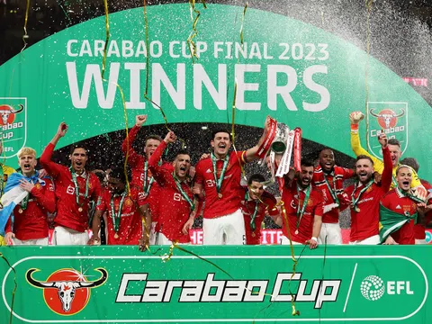 Bất ngờ với số tiền MU nhận được sau chức vô địch Carabao Cup