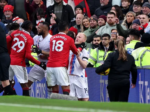 Choảng nhau trên sân, Man United lẫn Crystal Palace bị Liên đoàn bóng đá Anh phạt nặng