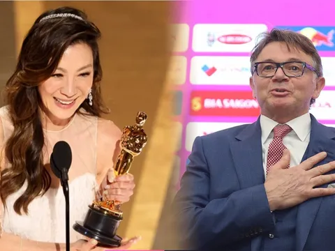 HLV Troussier chúc mừng diễn viên Dương Tử Quỳnh, nhắc lại kỷ niệm đáng nhớ ở Hà Nội