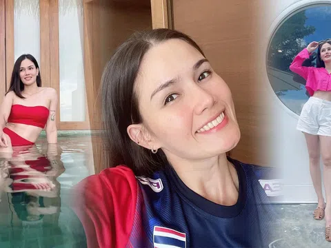 Kiều nữ bóng chuyền Thái Lan mời hàng vạn người dự đám cưới qua MXH