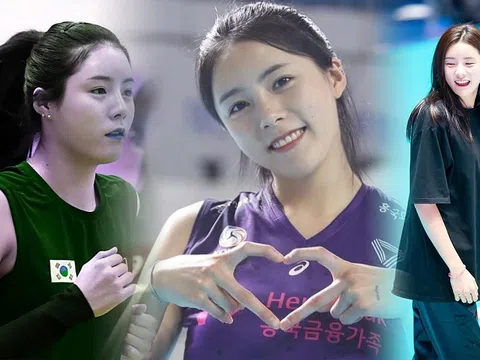 Mê mẩn trước nhan sắc xinh đẹp của 'nữ thần bóng chuyền' Hàn Quốc