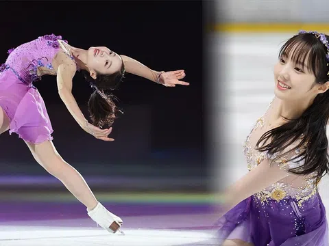 Chiêm ngưỡng vẻ đẹp làm say đắm lòng người của 'Thánh nữ trượt băng' Nhật Bản