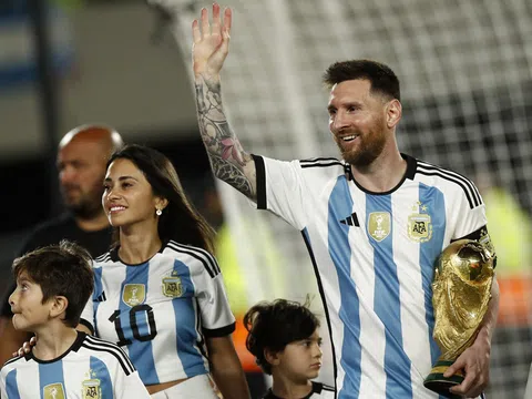 Bài phát biểu đầy xúc động của Messi trong buổi lễ mừng công chức vô địch World Cup 2022