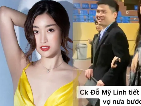 Đỗ Mỹ Linh lần đầu làm điều này với ông xã ngay giữa chốn đông người 