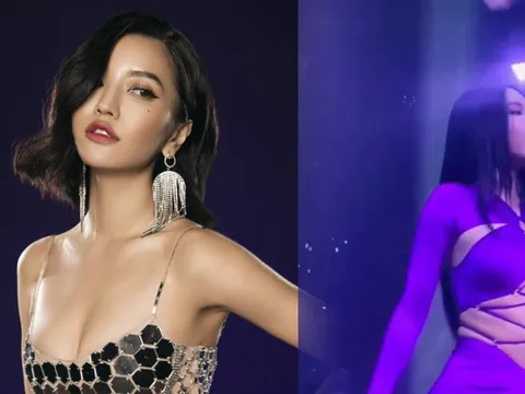 Bích Phương khiến dân tình 'toát mồ hôi' với vòng eo siêu thực khó tin