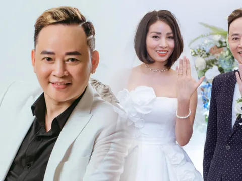 Diễn viên Tùng Dương cưới lần 4 vẫn thấy run và bối rối