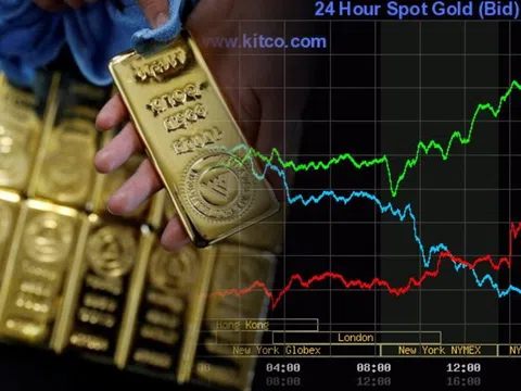 Giá vàng hôm nay 24/3, vàng 9999 10K 14K 18K 24K: Đảo chiều tăng mạnh