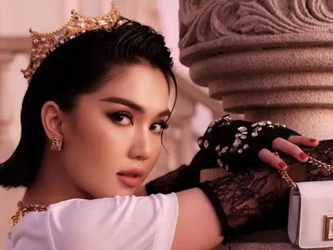 Ngọc Trinh tung bộ ảnh mới với vương miện, tạo hình 'nữ quyền' quyến rũ, gây thương nhớ