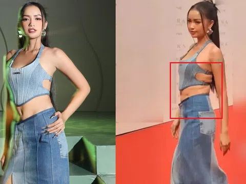 'Bóc mẽ' loạt ảnh photoshop của Ngọc Châu: Khác 1 trời 1 vực so với clip 'team qua đường' quay lại