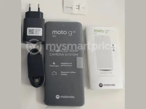 Moto G53 chuẩn bị ra mắt toàn cầu, lộ diện hình ảnh thực tế