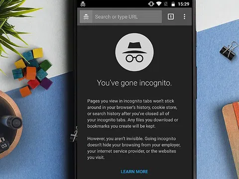Google mang tính năng khóa tab Ẩn danh trên Chrome cho Android