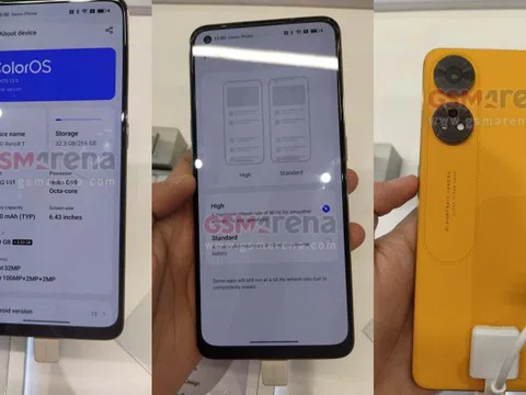 OPPO Reno8 T 4G màu Sunset Orange lộ diện, xác nhận thông số kỹ thuật chính